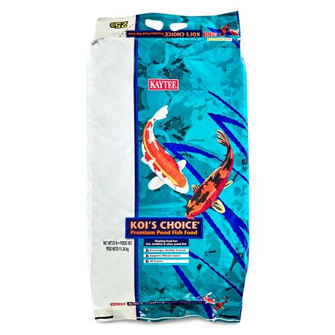 Kaytee Koi's Choice Koi Floating Fish Food, 25 lb - Walmart.com - Walmart.com