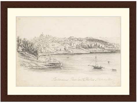 Balmain, New South Wales, 1853 - Framed Print - History Guild