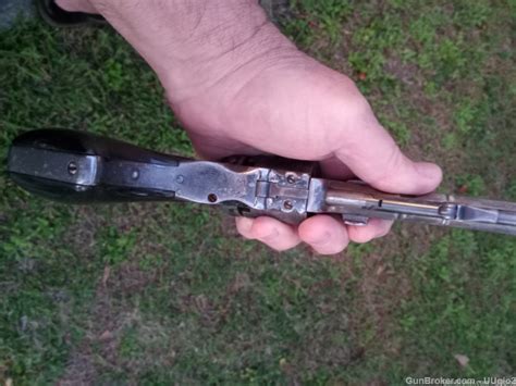 Colt Paterson no. 5 Texas Engraved Silver Plated Buffalo Horn Grips - Antique Guns at GunBroker ...