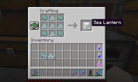 How To Make Sea Lantern: Minecraft Recipe