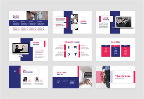 Product PowerPoint Presentation Template - Graphue