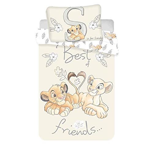 NeverlandShop:Baby Dekbedovertrek Friends - Simba & Nala - 109696