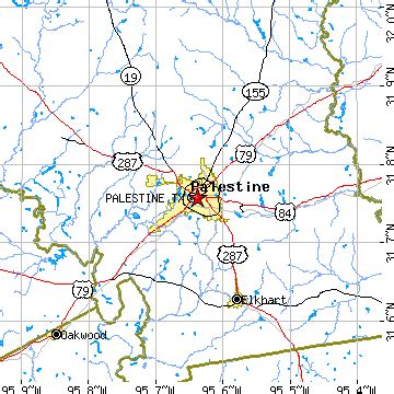 Palestine, Texas (TX) ~ population data, races, housing & economy