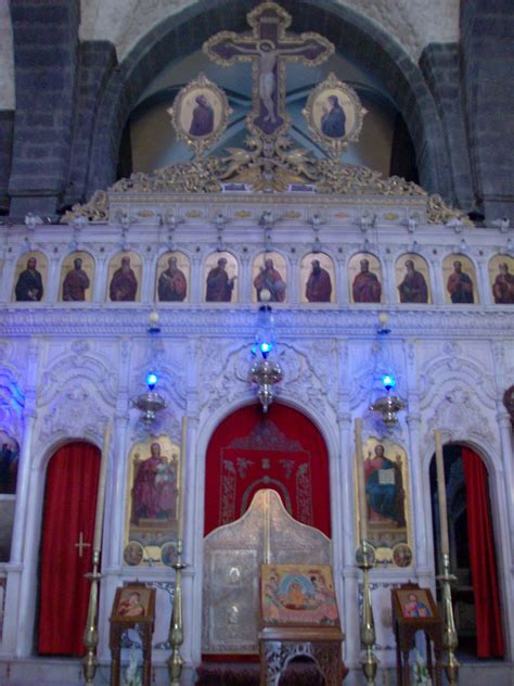 Church interior in the old city of Damascus. | Syria, Church interior ...