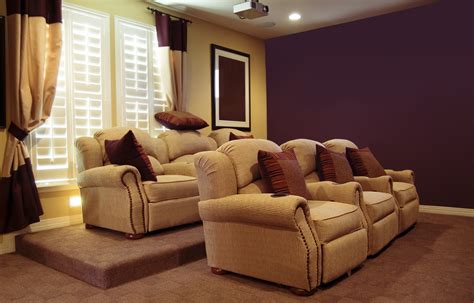 Home Theater and Media Room Design Ideas