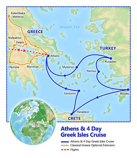 Athens & 4 Day Greek Isles Cruise, 2020 - Vacation Packages by Friendly ...