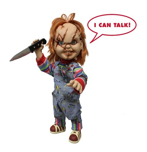 Muñeco Chucky el muñeco diabólico Parlante 38 cm Collector4u.com