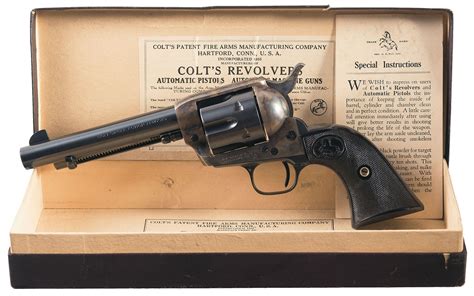 1st Gen Colt SAA Revolver with Box and Factory Letter | Rock Island Auction