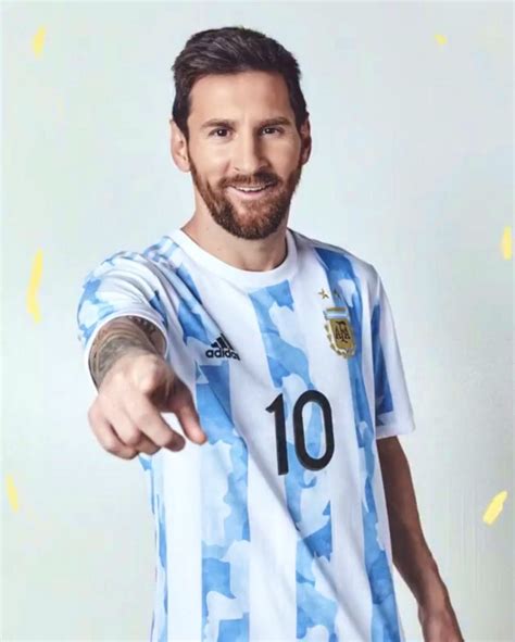 Lionel Messi Argentina Copa America Champions Stadium Home Soccer Jersey 2020-21 - www.lagoagrio ...