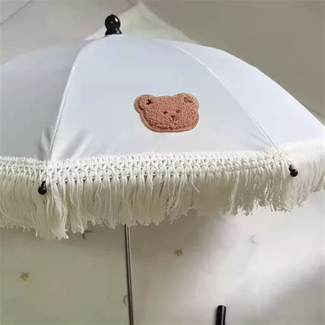 Cute Beach Umbrella with Fringe in Bulk - Damei Outdoor