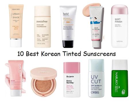 10 Best Korean Tinted Sunscreens For All Skin Types