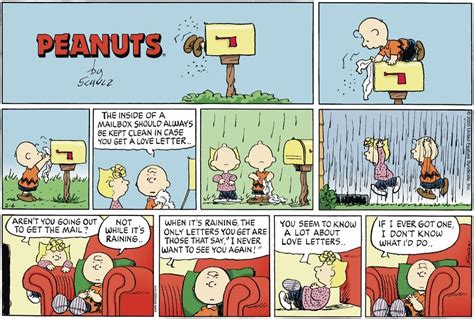 Charlie Brown: The inside of a Mailbox should always be kept clean in ...