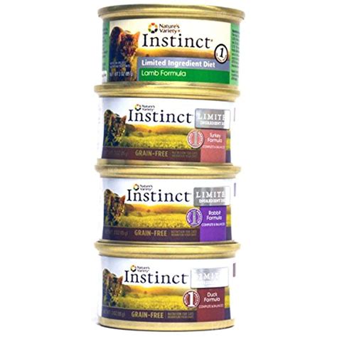 Nature's Variety Instinct Limited Ingredient Diet Wet Cat Food Variety ...