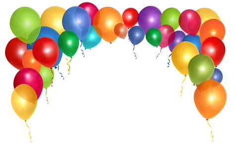 Balloons PNG Free Download | Transparent balloons, Balloons, Balloon background