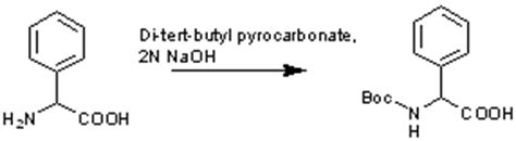 ChemSpider SyntheticPages | Protection of phenyl glycine using BOC ...