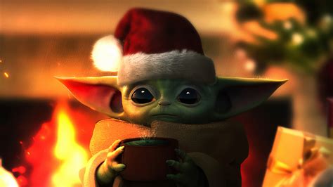 2048x1152 Baby Yoda Christmas Wallpaper,2048x1152 Resolution HD 4k Wallpapers,Images,Backgrounds ...