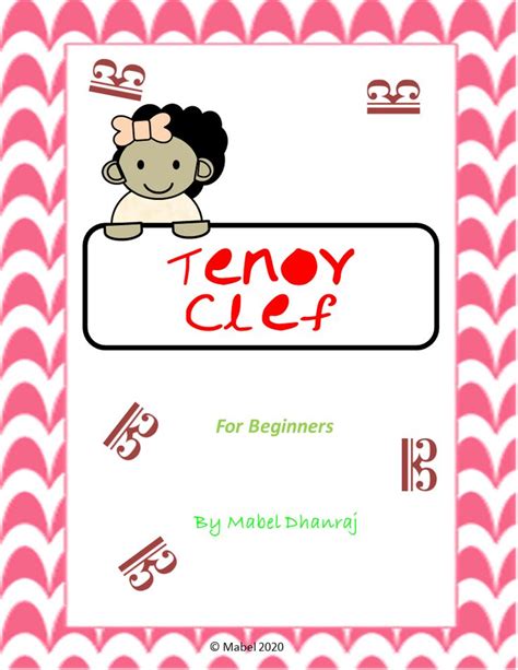 Tenor Clef Activities | Activities, Clef, Answer keys