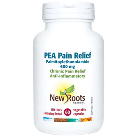 New Roots PEA Pain Relief 60s - Fiddleheads Health and Nutrition