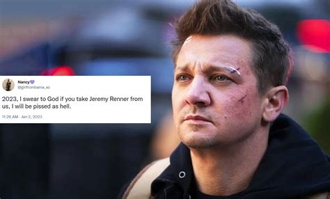 Internet Is Not Happy With 2023 After Jeremy Renner Gets In An Accident; Actor Is Critical But ...