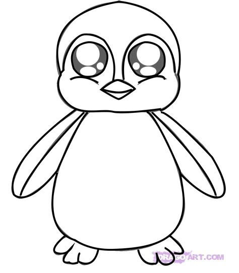 Baby Penguin Coloring Pages | Free download on ClipArtMag