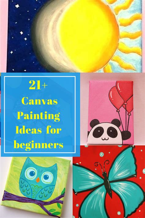 Easy Canvas Painting Ideas for Beginners Tips & Tricks