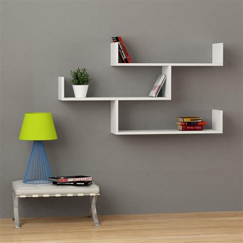 Wilton White Modern Wall Shelf – authenturkish | Modern wall shelf, Living room shelves, White ...