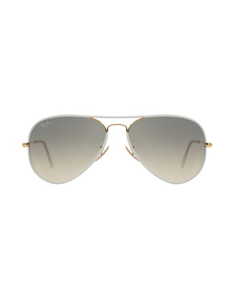 Ray-ban Sunglasses in White | Lyst