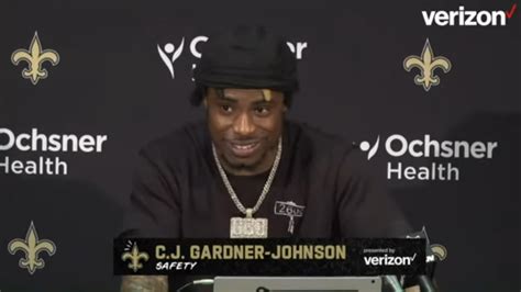 CJ Gardner-Johnson on HUGE INT from Tom Brady | Saints-Bucs Postgame