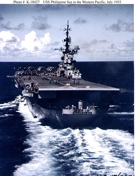 USS PHILIPPINE SEA - NAVY PHOTOS I