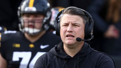 Brian Ferentz Refuses To Wear The Iowa Logo After Being Fired