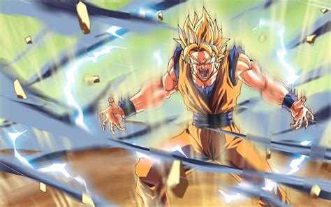 Dragonball z wallpaper - Power of Super Saiyan by yasinargu on DeviantArt