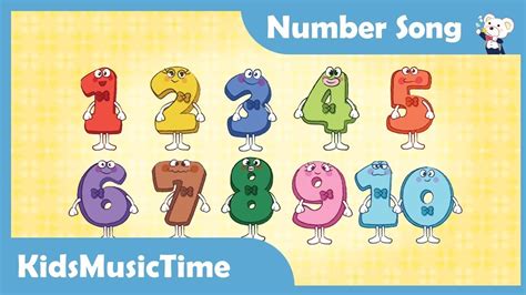 Number Song 1 to 10 | Nursery Rhymes | Learn to Count | KidsMusicTime - YouTube