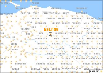 Delmas (Haiti) map - nona.net