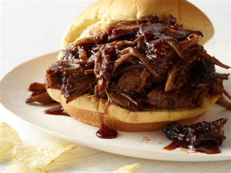 Barbecue-Braised Brisket Sandwiches Recipe | Food Network Kitchen ...