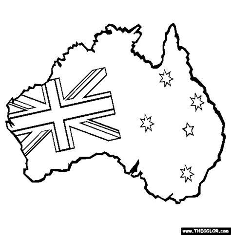 Australian Map For Kids - ClipArt Best