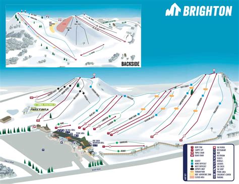 Mt. Brighton Trail Map | Liftopia