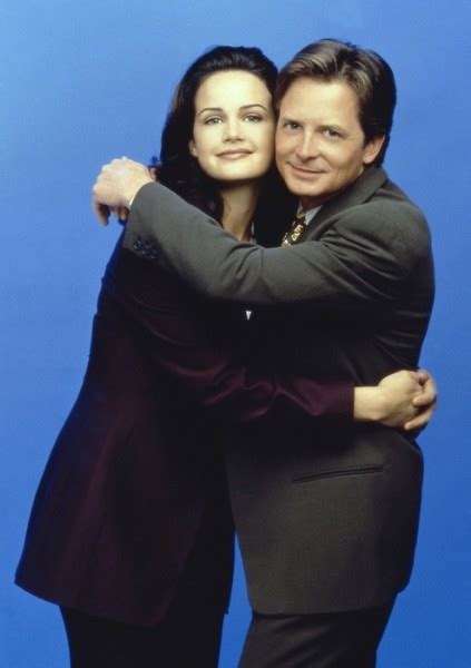 Spin City: Carla Gugino & Michael J Fox - Sitcoms Online Photo Galleries