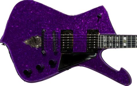 Purple Bass Guitar