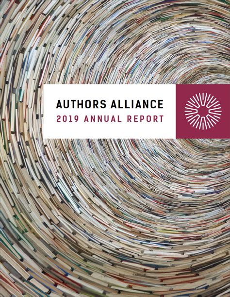 Authors Alliance Annual Report: 2019 in Review | Authors Alliance