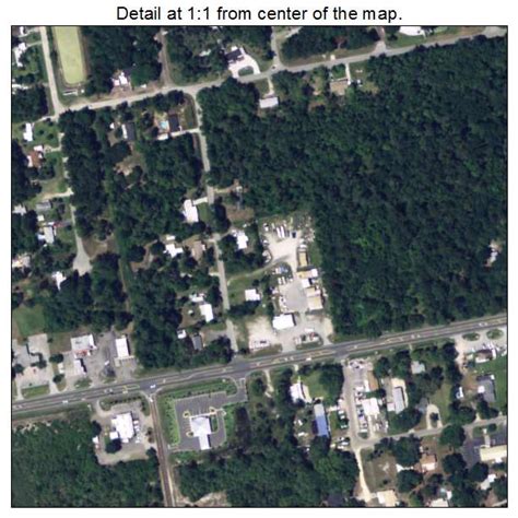 Aerial Photography Map of Astor, FL Florida