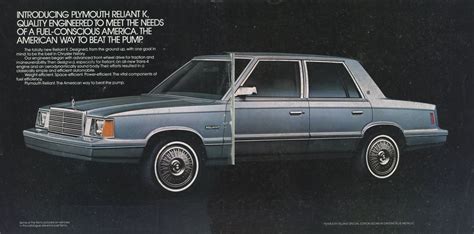 1981 Plymouth Reliant Brochure