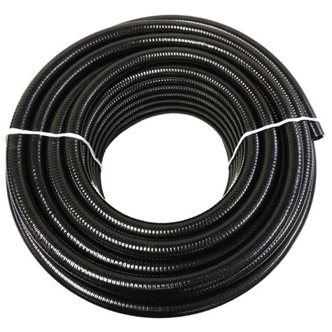 HYDROMAXX 3/4 in. x 25 ft. PVC Schedule 40 Black Ultra Flexible Pipe-2202034025 - The Home Depot