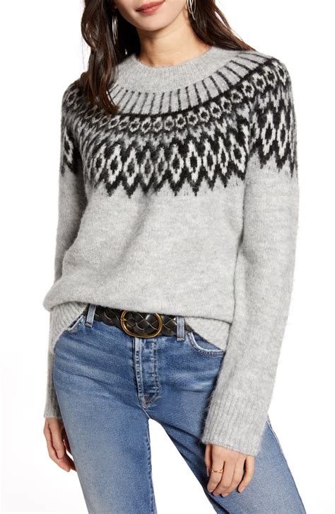 Treasure & Bond Fair Isle Sweater | Nordstrom