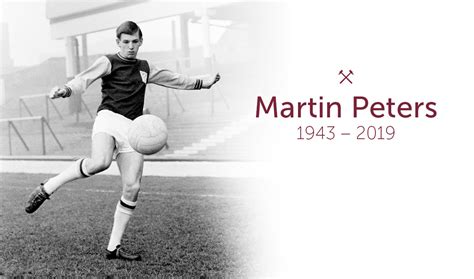 Martin Peters 1943–2019 | West Ham United F.C.