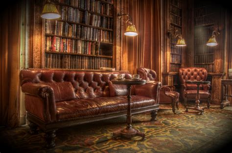 Reform Club HDR | Gentlemans Lounge