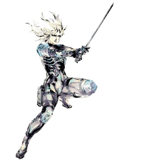 Raiden by Yoji Shinkawa (MGS 2 Conceptual Art) Solidus Snake, Raiden ...