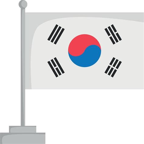 National flag of South Korea Illustration 47854279 Vector Art at Vecteezy