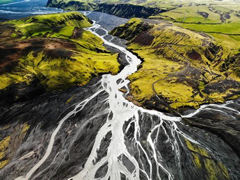 Aerial View of River · Free Stock Photo