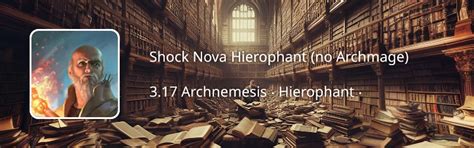 Shock Nova Hierophant (no Archmage) ‧ PoE Build