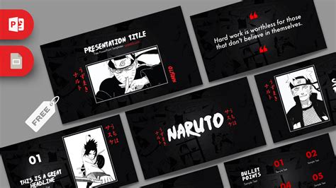 Free Naruto PowerPoint Template - Prezentr